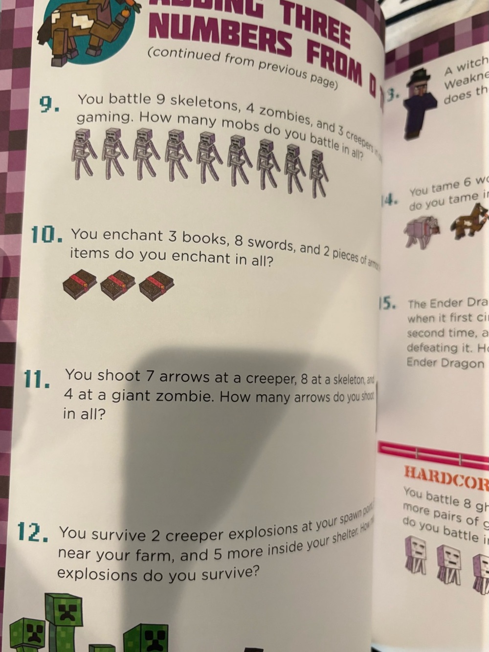 Minecraft practice
Bob Books practice - Picture 6 of 10